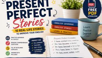 Present Perfect Stories (Free PDF)