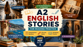 Easy English Stories – A2 Reading Practice (Free PDF)