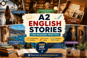 Easy English Stories – A2 Reading Practice (Free PDF)