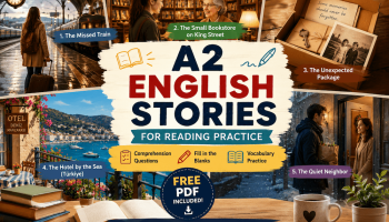 Easy English Stories – A2 Reading Practice (Free PDF)