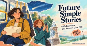 Future Simple Stories with Exercises and Answers (Free PDF)
