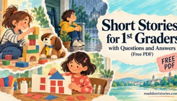 Short Stories for 1st Graders with Questions and Answers (Free PDF)