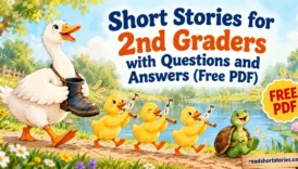 Short Stories for 2nd Graders with Questions and Answers (Free PDF)