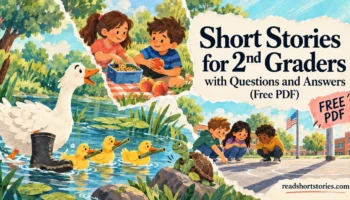 Short Stories for 2nd Graders with Questions and Answers (Free PDF)