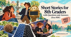 Short Stories for 8th Graders with Questions and Answers (Free PDF)